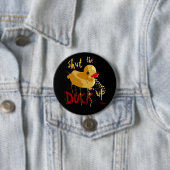 Hou je kop. ronde button 7,6 cm (In situ)