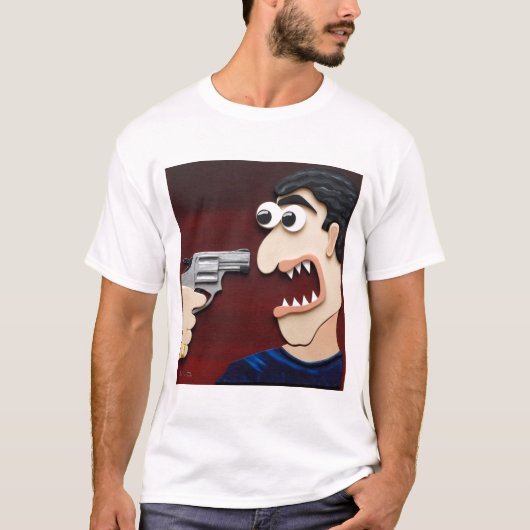 Hou je kop! t-shirt (Voorkant)