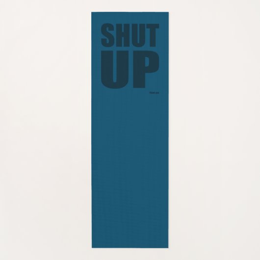 Hou je kop yogamat (Voorkant)