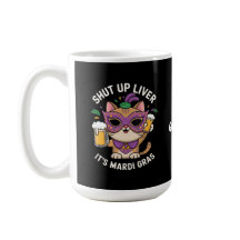 Hou je lever dicht, het is Mardi Gras-vieringen
