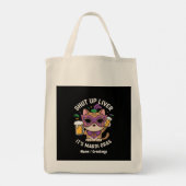 Hou je lever dicht, het is Mardi Gras-vieringen Tote Bag (Achterkant)