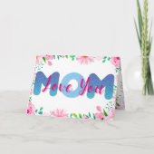 Hou je Mam gepersonaliseerde Foto's Moederdag Kaar Kaart (Voorkant)