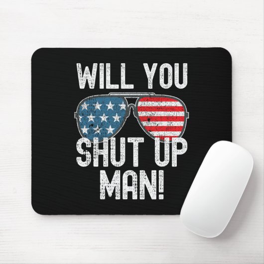 Hou je Man dicht! Joe Biden Muismat (Met muis)