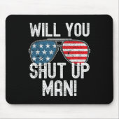 Hou je Man dicht! Joe Biden Muismat (Voorkant)