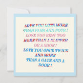 Hou je meer gelegenheid cadeau met woorden (Voorkant)