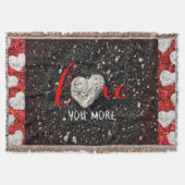 Hou je meer Hawaii Beach koraal hart foto vet Deken (Voorkant)