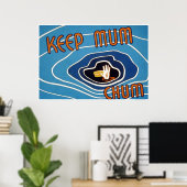 Hou je moeder Chum Poster (Thuiskantoor)