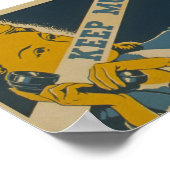 Hou je moeder propaganda poster (Hoek)