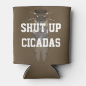 Hou je mond Cicaden Blikjeskoeler (Voorkant)
