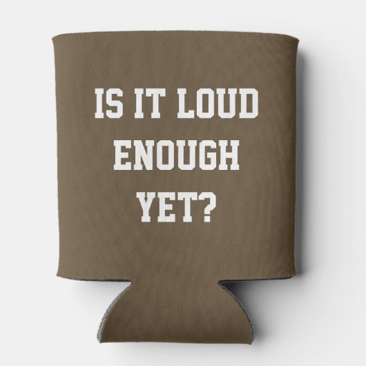 Hou je mond Cicaden Blikjeskoeler (Achterkant)