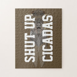 Hou je mond Cicaden Legpuzzel