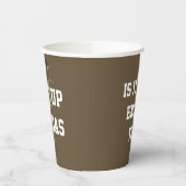 Hou je mond Cicaden Papieren Bekers (Links)