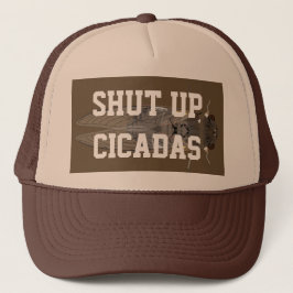 Hou je mond Cicaden Trucker Pet