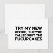 Hou je mond, de drukte maakt grappige citaat briefkaart (Voorkant / Achterkant)