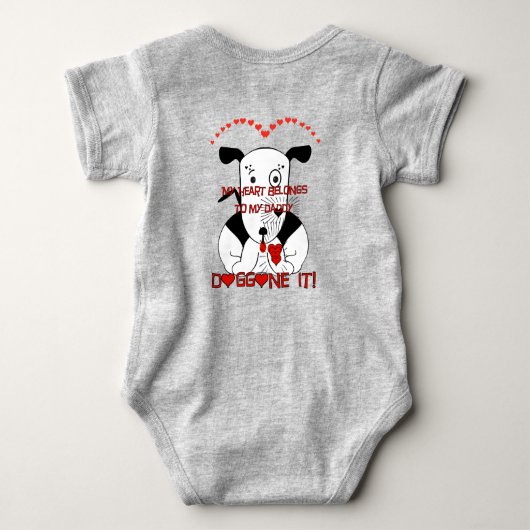 Hou je mond, Dogwent. Romper (Achterkant)