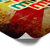 Hou je mond en kus me grappige meiden poster (Hoek)