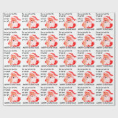 Hou je mond en open je cadeau cadeaupapier (Vlak)