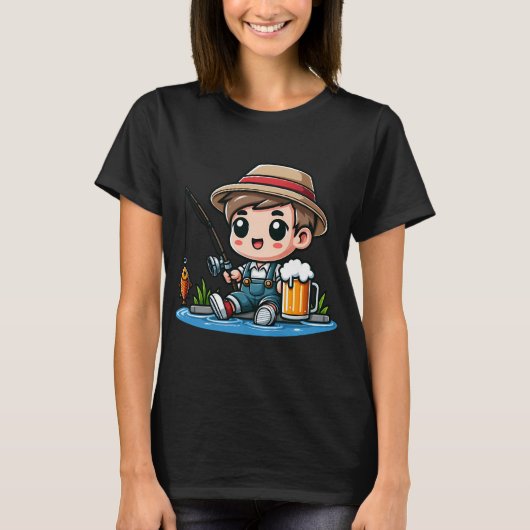Hou je mond en vis t-shirt (Voorkant)