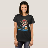 Hou je mond en vis t-shirt (Voorkant volledig)