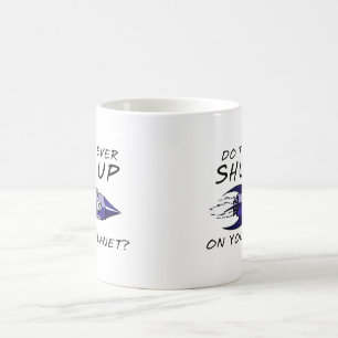 Hou je mond Funny Mug Insult Humor Koffiemok