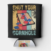 Hou je mond, grappige cadeau. blikjeskoeler (Voorkant)