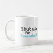 hou je mond ik tweet koffiemok (Links)