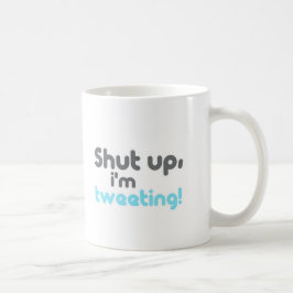 hou je mond ik tweet koffiemok
