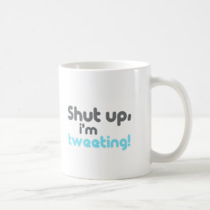 hou je mond ik tweet koffiemok