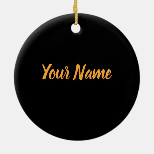 Hou je mond Konijn Funny Sarcastisch Comic Ontwerp Keramisch Ornament (Achterkant)