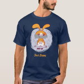 Hou je mond Konijn Funny Sarcastisch Comic ontwerp T-shirt (Voorkant)