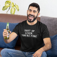 Hou je mond lever je bent prima drank humor