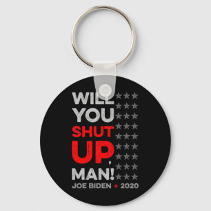 Hou je mond man Joe Biden Donald Trump Dete V Sleutelhanger