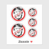 Hou je mond, man? sticker (Vel)