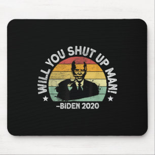 Hou je mond, Man - Trump Biden Debat 2020 QU Muismat