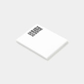 Hou je mond. post-it® notes (Schuin)