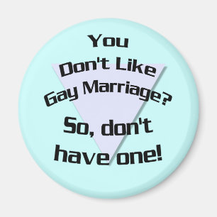 Hou je niet van het homohuwelijk? (Magneet) Magneet