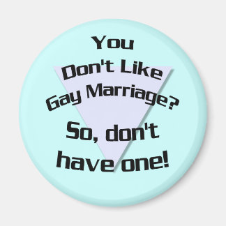 Hou je niet van het homohuwelijk? (Magneet) Magneet