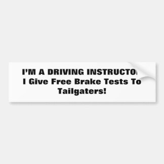 Hou je niet van mijn rijden? serie bumpersticker