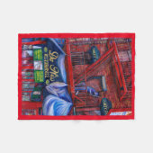 Hou je niet van rode verf? fleece deken