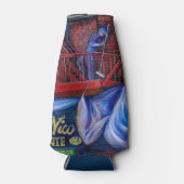 Hou je niet van rode verf? flesjeskoeler (Voorkant)