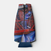 Hou je niet van rode verf? flesjeskoeler (Achterkant)