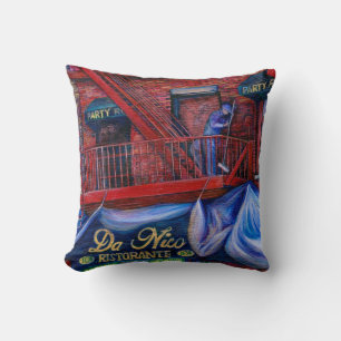 Hou je niet van rode verf? New York City, New York Kussen