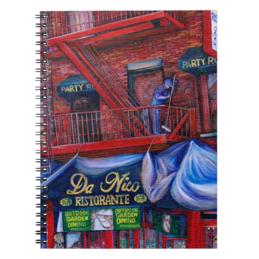 Hou je niet van rode verf? New York City Notitieboek (Voorkant)