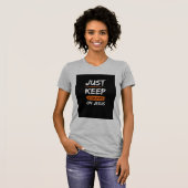 Hou je ogen op Jezus T-shirt (Voorkant volledig)