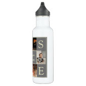 Hou je Oma 4 Foto Monogram Waterfles (Rechts)