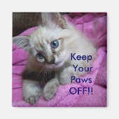 Hou je poten eraf!! KLUISMAGNEET Magneet (Voorkant)