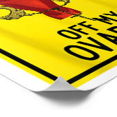 Hou je Rosaries van mijn eierstokken Feminist P Poster (Hoek)