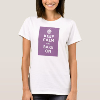 Hou je rustig en baken op T-shirt
