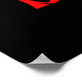 Hou je rustig en dans Flamenco Poster (Hoek)