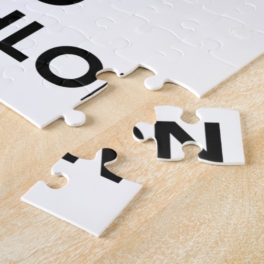 Hou je rustig en doe triathlon. legpuzzel (Zijkant)